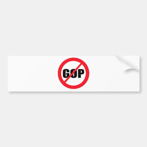 Anti_GOP Bumper Sticker