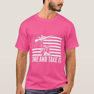 Anti Gun Control Ammo Flag T Shirt - 2Nd Amendment