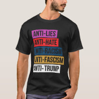 Anti Hate Lies Racism Fascism Resist Protest Trump