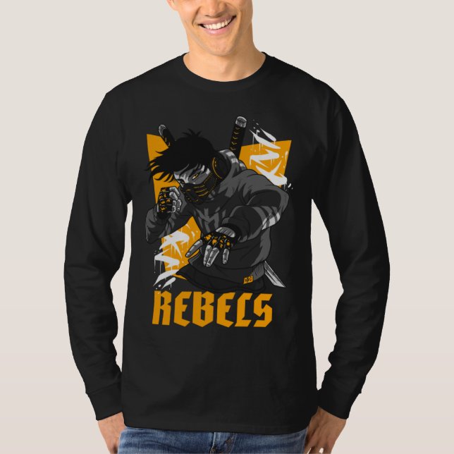 Anti Hierarchy a Society without a hierarchy warri T-Shirt (Front)