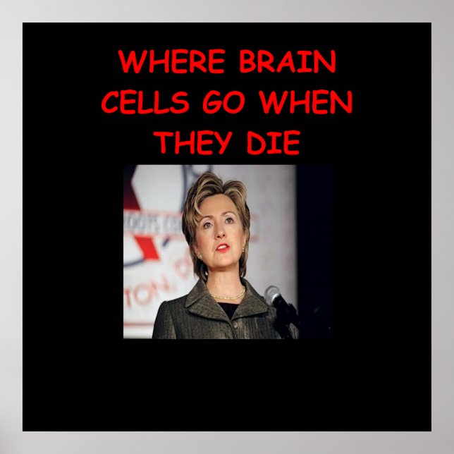 anti hillary 2016 poster (Front)