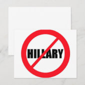 Anti-Hillary Clinton (Front/Back)