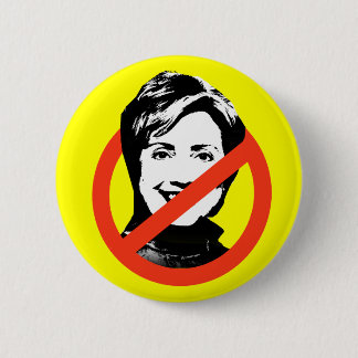 Anti-Hillary Clinton Button