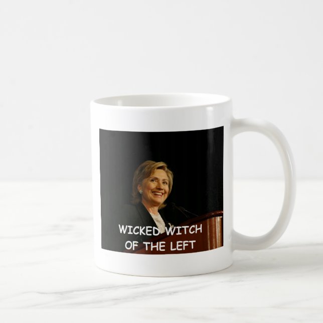 anti hillary clinton coffee mug (Right)