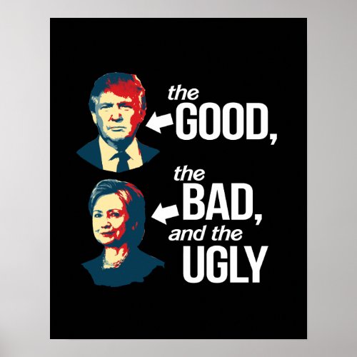 Anti_Hillary _ The Good The Bad and The Ugly _ _  Poster