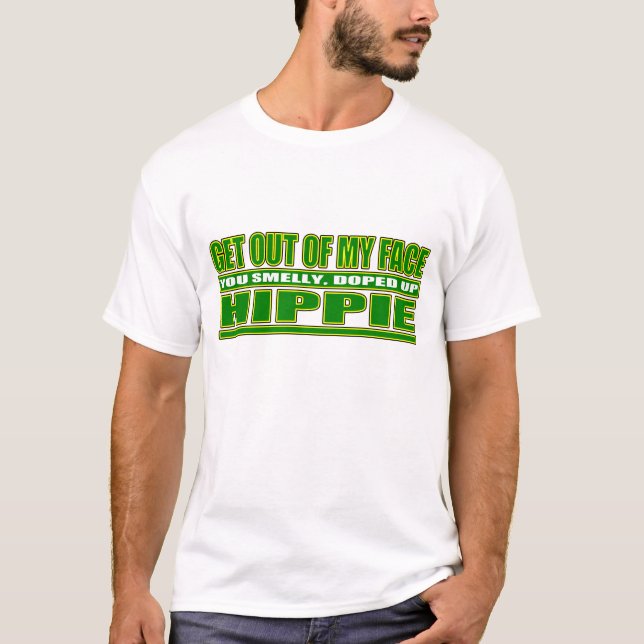 Anti Hippie T-shirt (Front)
