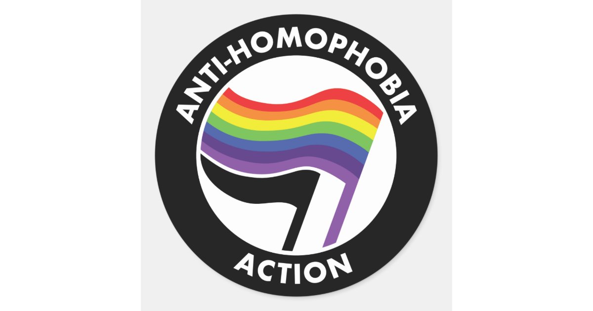 Anti Homophobia Sticker
