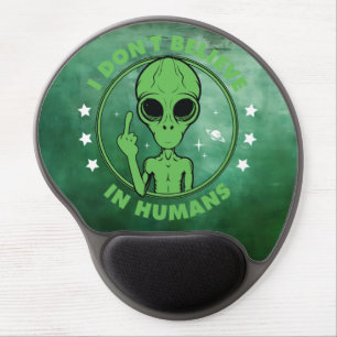 Anti-Human Alien Gel Mouse Pad