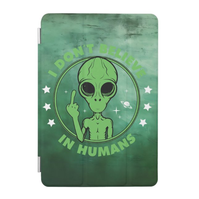 Anti-Human Alien iPad Mini Cover (Front)