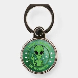 Anti-Human Alien Phone Ring Stand