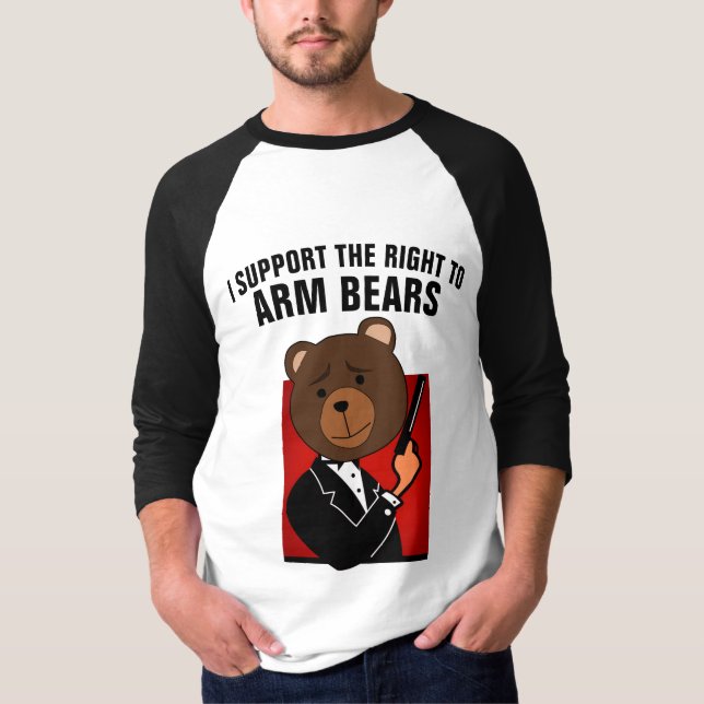 ANTI-HUNTING, PROTECT BEARS T-Shirts (Front)