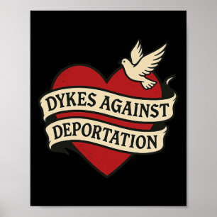 Anti Ice Deportation Protest Immigration Activist Poster