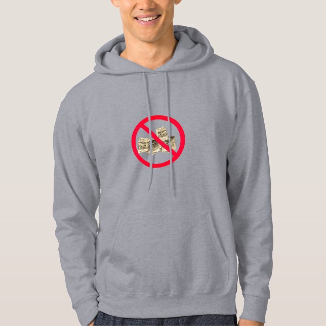Anti-Ice (grey) Hoodie (Front)
