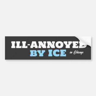 anti-ICE humor Bumper Sticker
