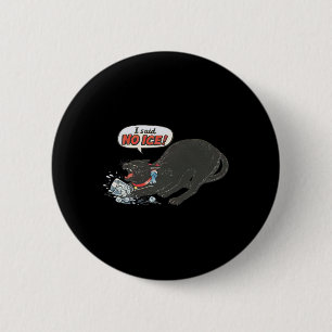 Anti Ice Pro Immigration Funny Cat Political  Button
