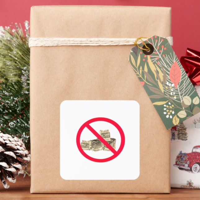  Anti-Ice  Square Sticker (Holiday)