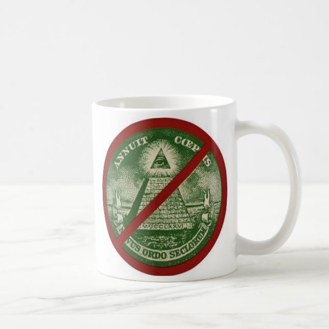 Anti Illuminati mug (Right)