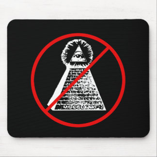 Anti Illuminati New World Order NWO Mousepad
