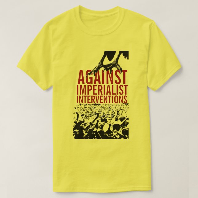 ANTI-IMPERIALIST T-Shirt (Design Front)