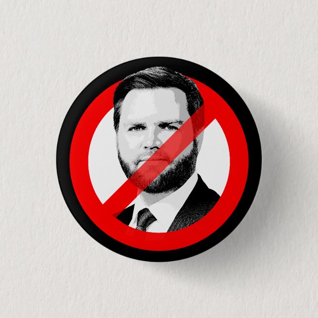 Anti JD Vance Button (Front)