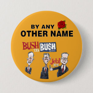 Anti-Jeb Bush 2016 Pinback Button