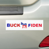 Anti Joe Biden Bumper Sticker (On Car)