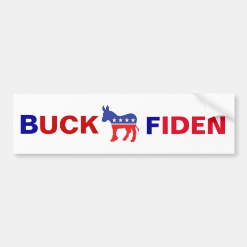 Anti Joe Biden Bumper Sticker
