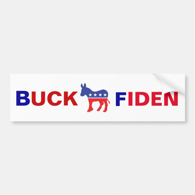 Anti Joe Biden Bumper Sticker (Front)