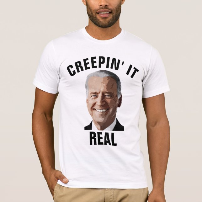 ANTI JOE BIDEN, CREEPY T-SHIRTS (Front)