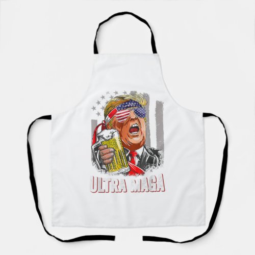 Anti Joe Biden Ultra Maga Apron