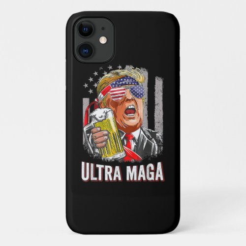 Anti Joe Biden Ultra Maga iPhone 11 Case