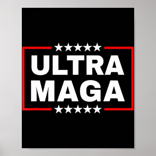 Anti Joe Biden Ultra Maga  Poster