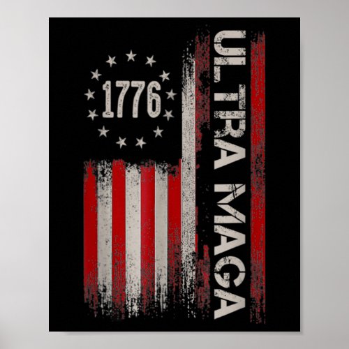 Anti Joe Biden Ultra Maga The Return Of The Great  Poster