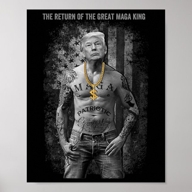 Anti Joe Biden Ultra Maga The Return Of The Great  Poster (Front)