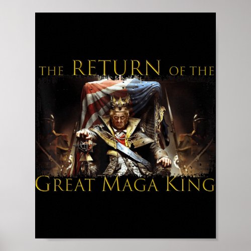 Anti Joe Biden Ultra Maga The Return Of The Great  Poster