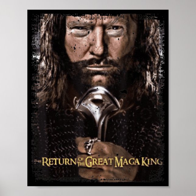 Anti Joe Biden Ultra Maga The Return Of The Great  Poster (Front)