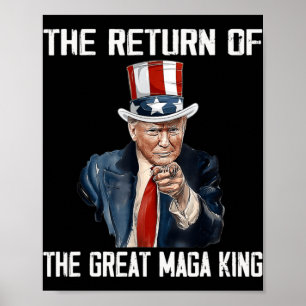 Anti Joe Biden Ultra Maga The Return Of The Great Poster