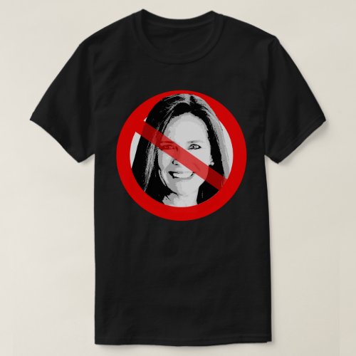 Anti Justice Amy Coney Barrett Crossed Out Face T_Shirt
