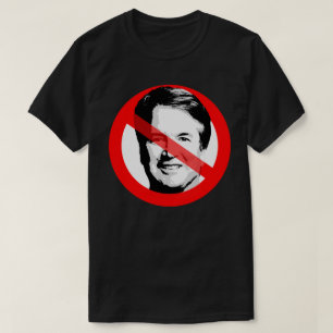 Anti Justice Brett Kavanaugh Crossed Out Face T-Shirt