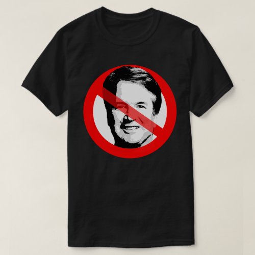 Anti Justice Brett Kavanaugh Crossed Out Face T_Shirt