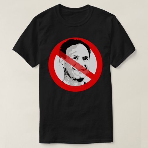 Anti Justice Samuel Alito Crossed Out Face T_Shirt