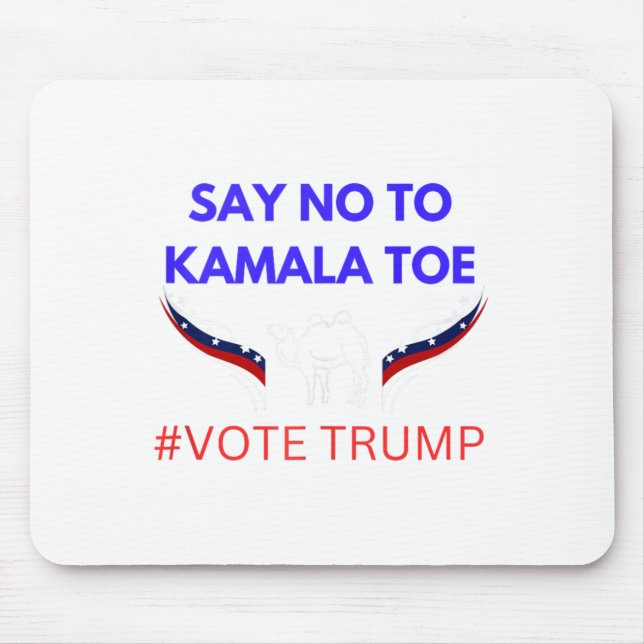 Anti Kamala Harris  Mouse Pad (Front)