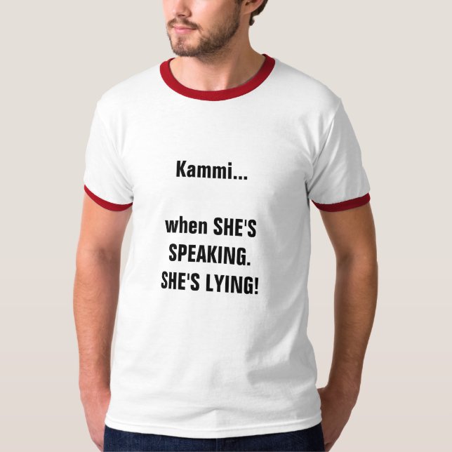anti-Kamala Harris T-Shirt (Front)