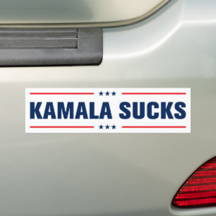 Anti-Kamunism Kamala Sucks Bumper Sticker