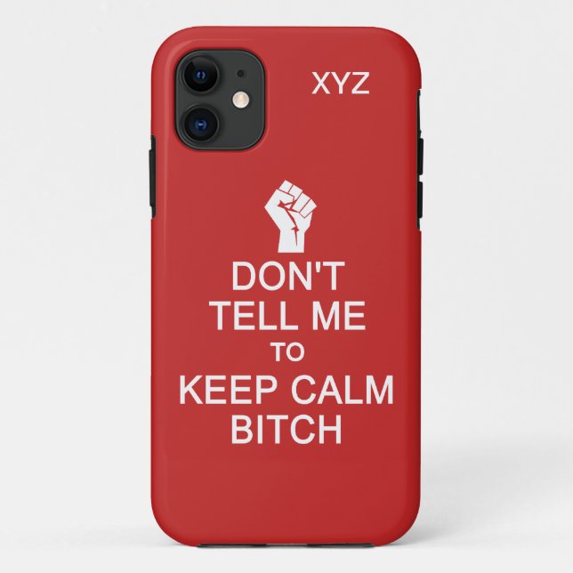 Anti - Keep Calm custom cases (Back)