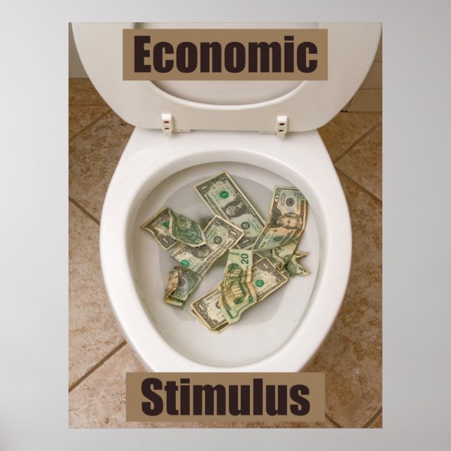 Anti-Keynes Economics Poster (Front)