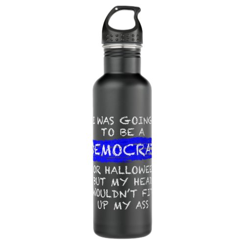 Anti_Liberal Adult Halloween Costumepng Stainless Steel Water Bottle