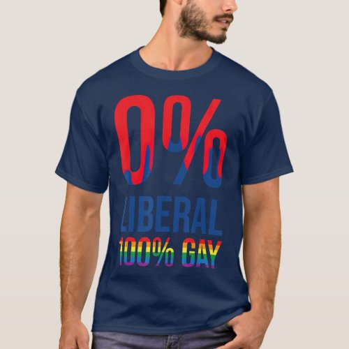 Anti Liberal LGB Gay Cool Pro Republicans Gift T_Shirt