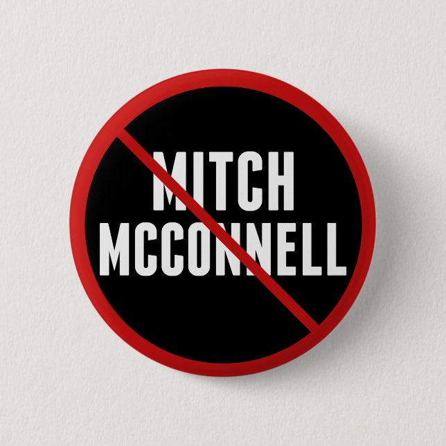 Anti Mitch McConnell Button (Front)