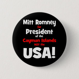 anti Mitt Romney Button